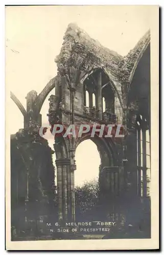 Cartes postales Melrose Abbey a Side of Presbytery