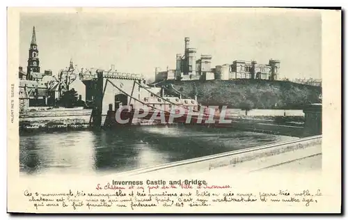 Cartes postales Inverness Castle and Bridge