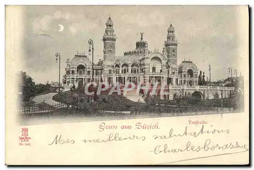 Cartes postales Suisse Zurich Tonhalle