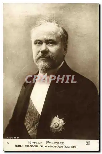 Cartes postales Raymond Poincare President de la Republique