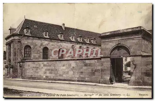 Cartes postales Langres caserne du petit seminaire