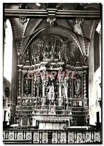 Cartes postales Peisey Nancroix Interieur de l&#39Eglise REtable