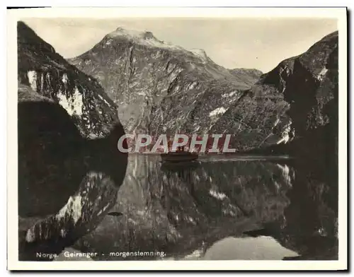 Cartes postales moderne Geiranger Morgenstemning