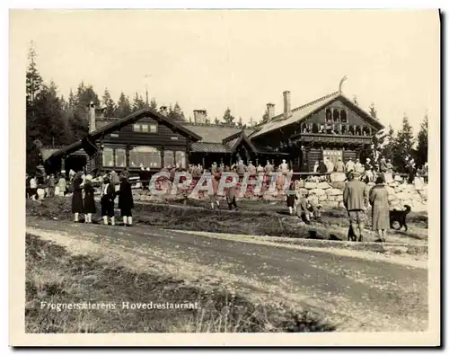 Cartes postales moderne Frognersaterens Hovendrestaurant Frognersgaeterens