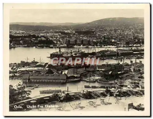 Cartes postales moderne Oslo Utsikt Fra Ekebere