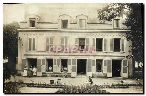 CARTE PHOTO Pontchartrain Demeure bourgeoise