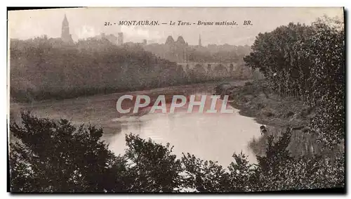 Cartes postales Montauban Le Tarn Brume Matinale