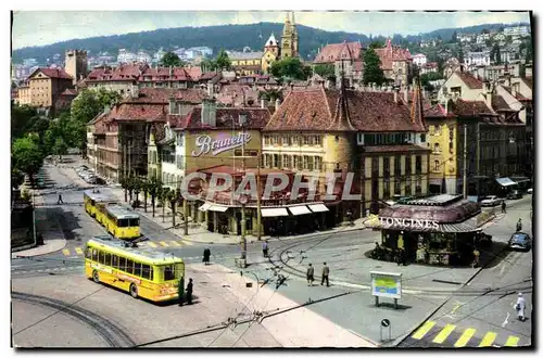 Cartes postales moderne Neuchatel La Place Pury