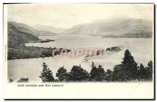 Cartes postales Loch Lomond And Ben Lomond