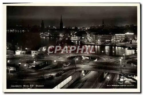 Cartes postales Stockholm Motiv Fran Stussen