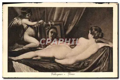 Cartes postales Velasquez Venus Erotique Venus