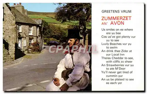 Cartes postales moderne Zummerzet Ab Avon