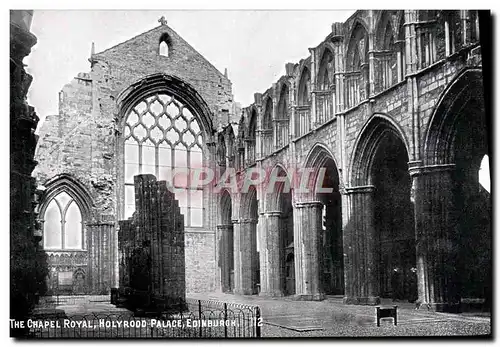 Cartes postales The Chapel Royal Holyrood Palace Edinburgh