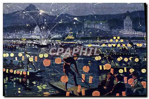 Cartes postales Fantaisie Feu d&#39artifice