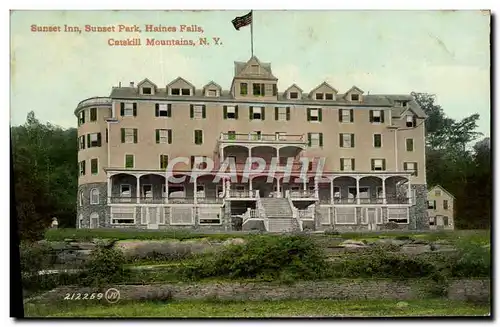 Cartes postales Sunset Inn Sunset Park Haines falls Catskill Mountains