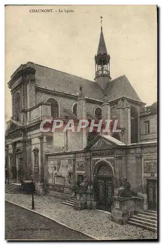 Cartes postales Chaumont Le Lycee