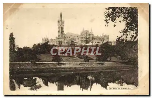 Cartes postales Glasgow University