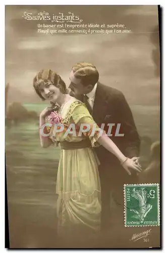 Cartes postales Fantaisie Femme Suaves Instants