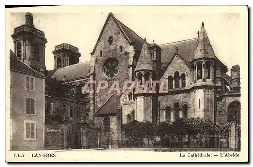 Cartes postales Langres La Cathedrale L&#39Abside