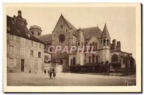 Cartes postales Les Petits Tableaux De Langres abside De La Cathedrale St Mammes