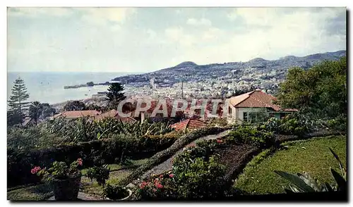 Cartes postales moderne Funchal from a Private Quinta On the East Side Madeira