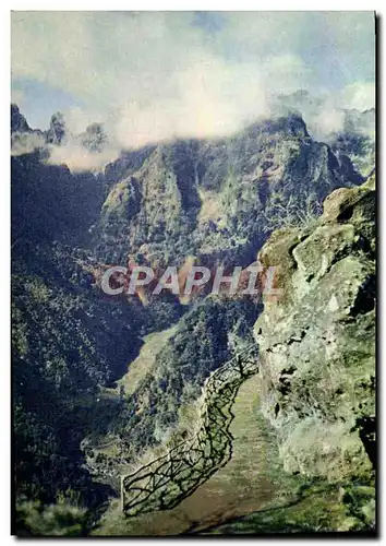 Cartes postales moderne View From the Balcoes at Riberiro Frio Madeira