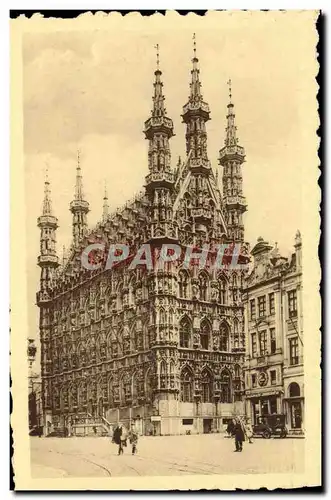 Cartes postales Louvain Hotel de Ville