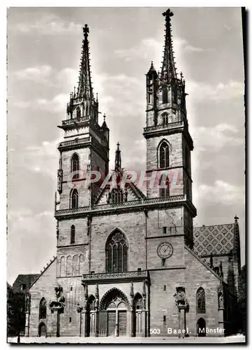 Cartes postales moderne Basel Munster