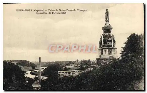 Cartes postales Entrammes Vallee de Notre Dame du Triomphe Monastere de Port du salut