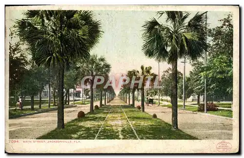 Cartes postales Main Street Jacksonville Fla