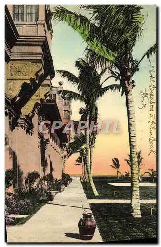 Cartes postales Palm Beach Florida Looking Out To The Gulf Stream From The Brekers Hotel