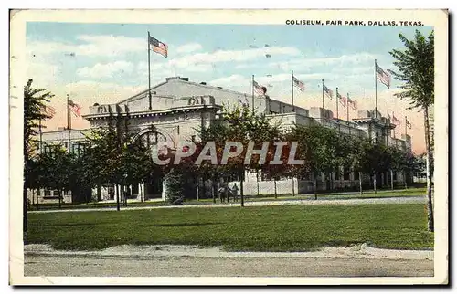 Cartes postales Coliseum Fair Park Dallas Texas