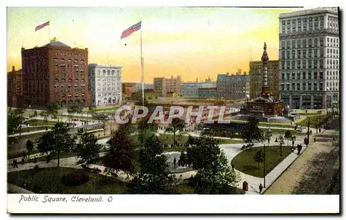 Cartes postales Public Square Cleveland