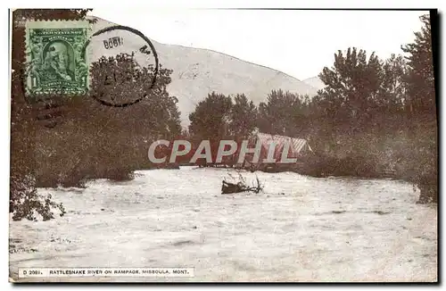 Cartes postales Rattlesnake River On rampage Missoula Montana