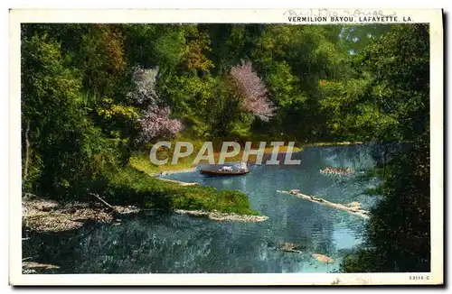 Cartes postales Vermilion Bayou Lafayette New Orleans