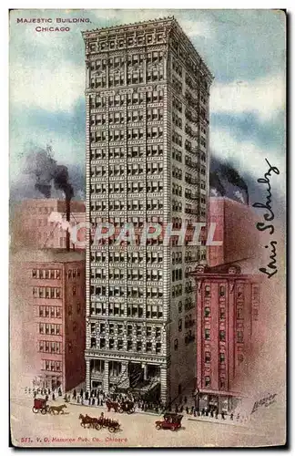 Cartes postales Chicago Majestic Building