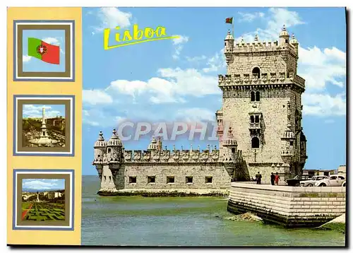 Cartes postales moderne Lisboa Torre de Belem