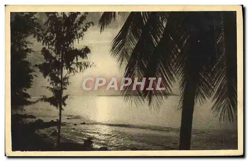 Cartes postales Dakar Lever de Soleil sur Goree Senegal