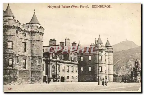Cartes postales Holyrood Palace Edinburgh