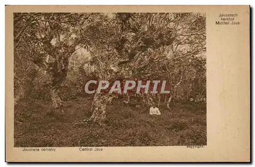 Cartes postales Javanese Cemetery Central Java Indonesie