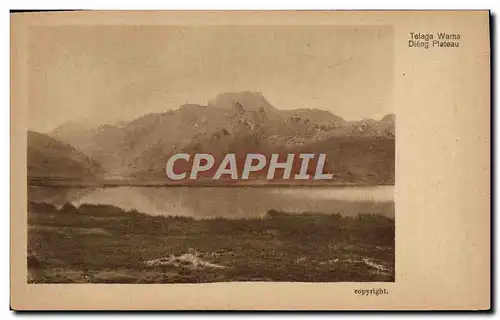 Cartes postales Telaga Warna Dieng Plateau Indonesie