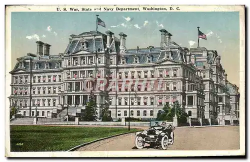 Cartes postales U S War State And Navy Department Washington D C Militaria
