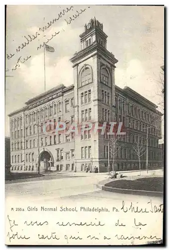 Cartes postales Girls Normal School Philadelphia Pa