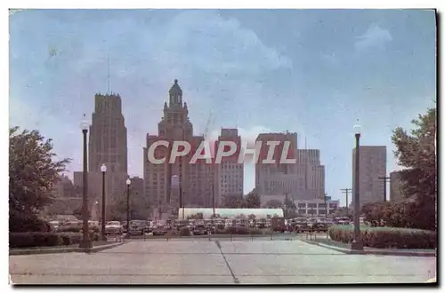 Cartes postales moderne Skyline View Of The Metropolitan City Of Houston Texas