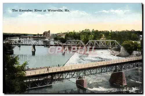 Cartes postales The Kennebec River At Waterville Me