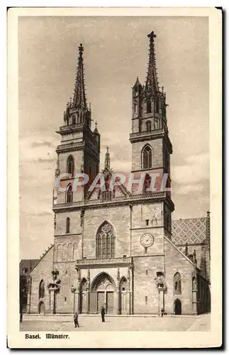 Cartes postales Basel Munster