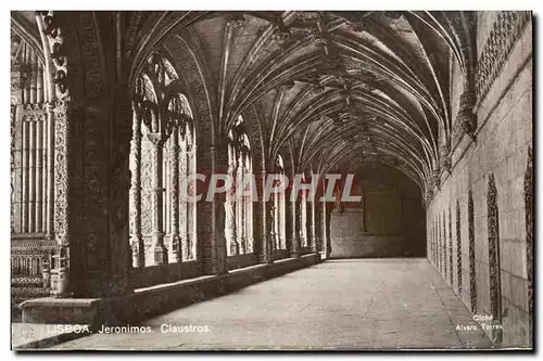 Cartes postales Lisboa Jeronimos Claustros