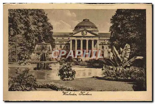 Cartes postales Wiesbaden Kurhaus