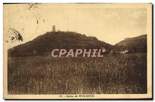 Cartes postales Ruine de Waldeck