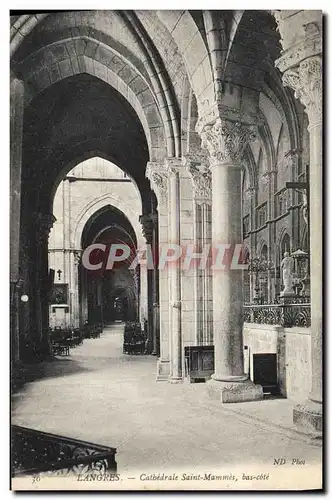 Cartes postales Langres La Cathedrale Saint Mammes